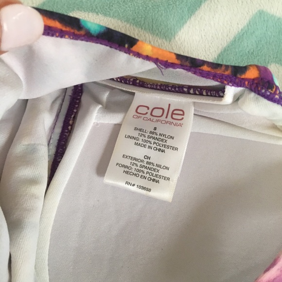 COLE of California Tankini - Picture 4 of 6